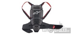 páteřový chránič NUCLEON KR-CELL, ALPINESTARS (černý/šedý/červený) 2026