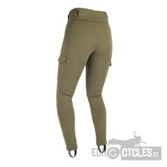 kalhoty SUPER CARGO, OXFORD, dámské (legíny s Aramidovou podšívkou, khaki)