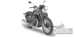 kožená brašna na vidlice Café Racer, KAPPA (100% buvolí kůže, objem 3 L)