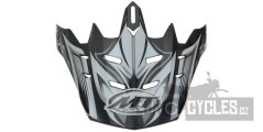kšilt pro přilby MX-1/MX-2 Technical, MT - Španělsko (šedá/černá/bílá)