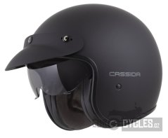 přilba Oxygen 2.0 Solid, CASSIDA (černá matná/tmavě šedá) 2026