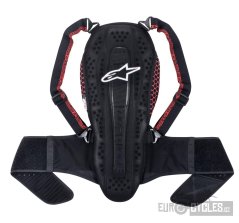 páteřový chránič NUCLEON KR-2, ALPINESTARS (černý/červený) 2026