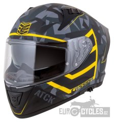 přilba Aero ATCK, CASSIDA (šedá camo/černá/žlutá fluo) 2026