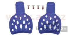 slidery paty pro boty SUPERTECH R, ALPINESTARS (modré, pár)