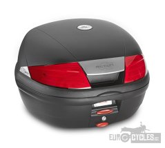 K35N MONOLOCK topcase, KAPPA (35L, černý nelakovaný + červená odrazka)