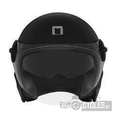přilba HERITAGE, NOX PREMIUM (černá kůže) 2026