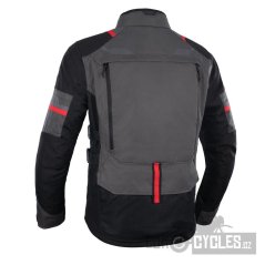 bunda ROCKLAND DRY2DRY™, OXFORD ADVANCED (šedá/černá/červená)