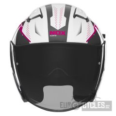 přilba N130 Myst, NOX (bílá,černá,růžová) 2025
