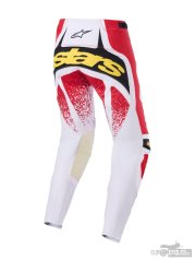 kalhoty TECHSTAR NOMUR, ALPINESTARS (světle šedá/červená/černá/žlutá) 2026