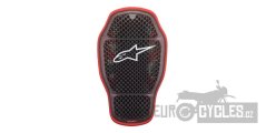 páteřový chránič NUCLEON KR-1 CELLi vkládací certifikace CE2, ALPINESTARS (transparentní/šedá/červená) 2026