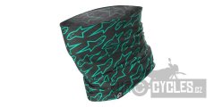 nákrčník ASTARS NECK TUBE, ALPINESTARS (černá/zelená)