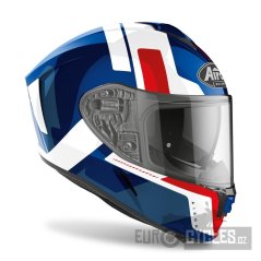 přilba SPARK Shogun, AIROH (lesklá modrá/červená) 2023