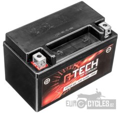 baterie 12V, YTZ10S GEL, 8,6Ah, 190A, bezúdržbová GEL technologie 150x88x93, A-TECH (aktivovaná ve výrobě)