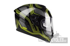 přilba Rafale Darkside, LAZER (černá/žlutá)