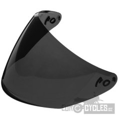 plexi pro přilby Jet Tech, CASSIDA (tmavé, antifog)