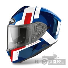 přilba SPARK Shogun, AIROH (lesklá modrá/červená) 2023