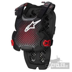 chránič těla A-1 PRO, ALPINESTARS (černá antracit/červená) 2026