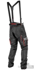 enduro kalhoty TRAILER, 4SQUARE - pánská (černá,červená) 2025