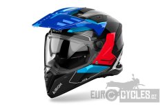 přilba BANDIT Tune, AIROH (modrá/červená lesklá) 2026