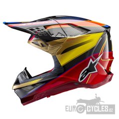 přilba SUPERTECH S-M10 ERA, ALPINESTARS (zlatá/červená) 2026