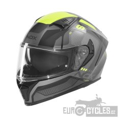 přilba N402 MENTOR, NOX (černá, žlutá fluo) 2026