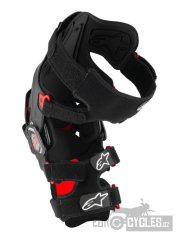 kolenní ortézy RK-7 PLASMA, ALPINESTARS (černá/červená, 1 pár) 2026