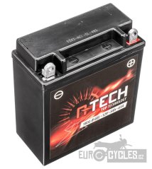 baterie 12V, YB5L-B GEL, 5Ah, 65A, bezúdržbová GEL technologie 120x60x130, A-TECH (aktivovaná ve výrobě)