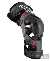 kolenní ortézy SUPERTECH RK-10 PLASMA, ALPINESTARS (černá/červená, 1 pár) 2026