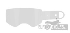 strhávací slídy plexi STANDARD pro brýle SUPERTECH, ALPINESTARS (50 vrstev v balení, čiré)