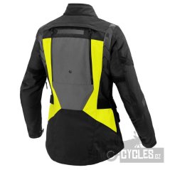 bunda 4SEASON EVO dámská, SPIDI (černá/šedá/fluo žlutá)