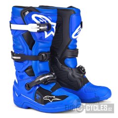 boty TECH 7 S, ALPINESTARS, dětské (modrá/bílá/černá) 2026