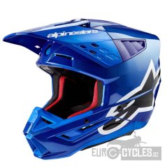 přilba S-M5 CORP, ALPINESTARS (modrá) 2026