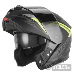 přilba N968 SHIFT, NOX (černá matná, žlutá fluo) 2026