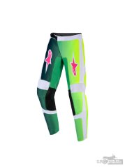 kalhoty FLUID PORTL YOUTH, ALPINESTARS, dětské (zelená/bílá/černá) 2026