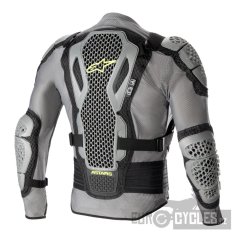 chránič těla BIONIC ACTION 2, ALPINESTARS (šedá/černá/žlutá fluo) 2026