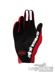 rukavice SUPERTECH MX, ALPINESTARS (červená/černá/bílá) 2026