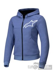 bunda STELLA CHROME V2 SPORT, ALPINESTARS, dámská (modrá/bílá) 2026