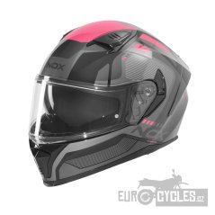 přilba N402 MENTOR, NOX (černá, růžová) 2026