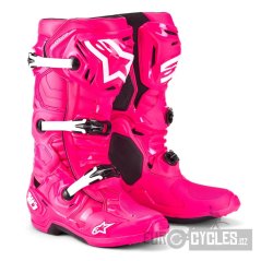 boty TECH 10, ALPINESTARS (růžová/černá/bílá) 2026