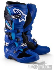 boty TECH 7 YAMAHA kolekce, ALPINESTARS (modrá/bílá/černá) 2026