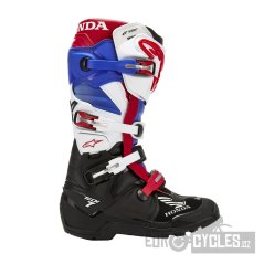 boty TECH 7 ENDURO DRYSTAR HONDA kolekce, ALPINESTARS (černá/bílá/modrá/červená) 2026