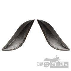 čelní kryty vrchní ventilace pro přilby Reflex, CASSIDA - ČR (černá matná, pár)
