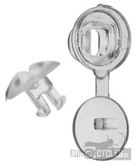 čep dvoukomponentní pro Pinlock® folii přileb Valor / ST.501 / Spark / GP 550 / Phantom-S, AIROH (1 ks)