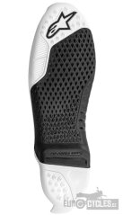 podrážky pro boty TECH 10 model 2021 a dále, ALPINESTARS (černá/bílá, pár)