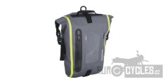 tankbag na motocykl Aqua M8, OXFORD (černý/šedý/žlutý fluo, s magnetickou základnou, objem 8 l)
