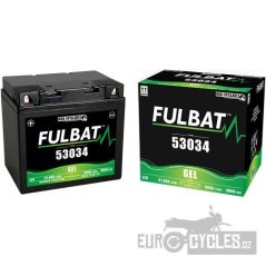 baterie 12V, 53034 GEL, 30Ah, 300A, bezúdržbová GEL technologie 178x123x166 FULBAT (aktivovaná ve výrobě)