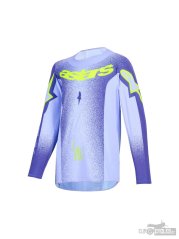 dres SUPERTECH SCENZ YOUTH, ALPINESTARS, dětské (fialová/žlutá fluo) 2026