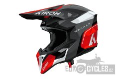 přilba WRAAAP Conquer, AIROH (červená lesklá) 2026