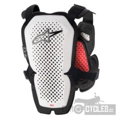 chránič těla A-1 PRO, ALPINESTARS (bílá/černá/červená) 2026