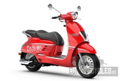 Peugeot  DJANGO 125I HOT COLOR - FLAMINGO RED